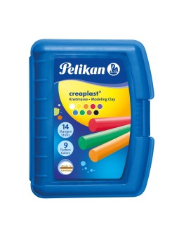Pelikan Wachsknete Creaplast® · sortiert · Box mit 9 verschiedenen Farben