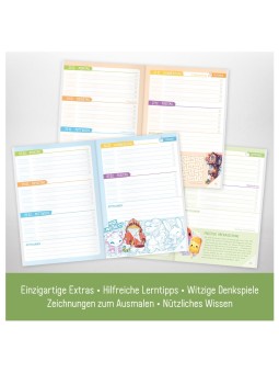 Haefft Grundschul-Hausaufgabenheft · vordatiert · 2024/25 · Rasselbande