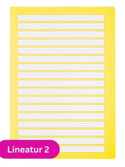 Landré Schulheft A4 · Lineatur 2 · 80 g/m² · 16 Blatt
