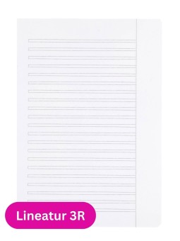 Landré Schulheft A4 · Lineatur 3R · 80 g/m² · 16 Blatt