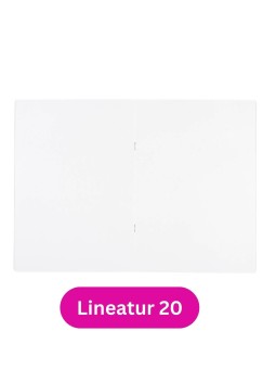 Landré Schulheft A4 · Lineatur 20 · 80 g/m² · 16 Blatt