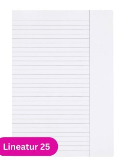 Landré Schulheft A4 · Lineatur 25 · 80 g/m² · 16 Blatt