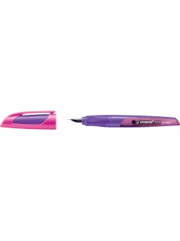 STABILO® Ergonomischer Schulfüller STABILO® EASYbuddy ·  lila/magenta · Feder:  M - Standard, L - Linkshänder