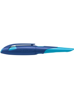 STABILO® Ergonomischer Schulfüller STABILO® EASYbirdy · Feder A · mitternachtsblau/azur · Rechts-/Linkshänder