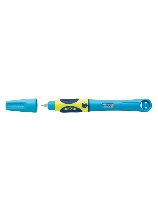 Pelikan Schulfüller Griffix P2NBR/L · Farbe: neonfreshblue · Feder A (Anfänger) · Rechts-/Linkshänder