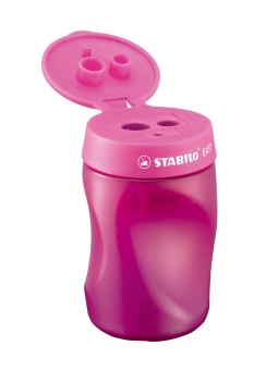 STABILO® Ergonomischer Dosenspitzer STABILO® EASYsharpener · pink · Rechts-/Linkshänder