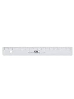 M + R Lineal lang · 30 cm · Kunststoff · farbig sortiert