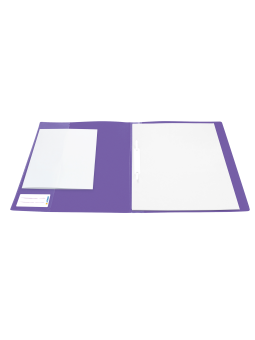 HERMA Schnellhefter · DIN A4 · stabile PP-Folie · vollfarbig · violett / lila
