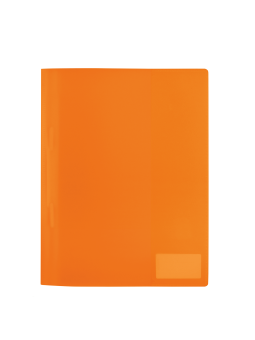 HERMA Schnellhefter · DIN A4 · stabile PP-Folie · vollfarbig · orange