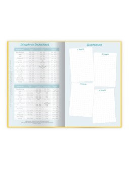 Trötsch Schülerkalender Flexi Flower Cat  · 2024/2025 · DIN A5