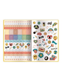Trötsch Schülerkalender Flexi Flower Cat  · 2024/2025 · DIN A5