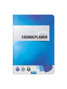 Trötsch Schulplaner "Blau" · 2023/2024 · Spiral-Bindung · A5