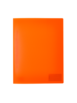 HERMA Schnellhefter · DIN A4 · stabile PP-Folie · vollfarbig · neonorange
