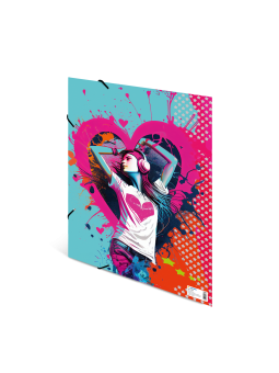 HERMA Sammelmappe · A3 · Karton · Music Girl