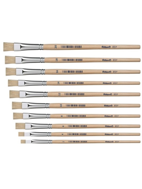 Pelikan Borstenpinsel Sorte 613F · Größe 4