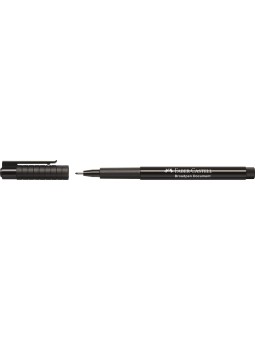 Faber-Castell Faserschreiber Broadpen 1554 · schwarz