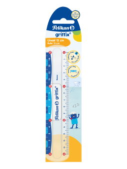 Pelikan Lineal combino · kurz · 15 cm · Links-/Rechtshänder